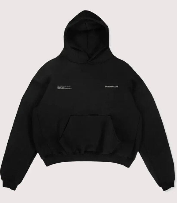 99Based Signature Hoodie Black